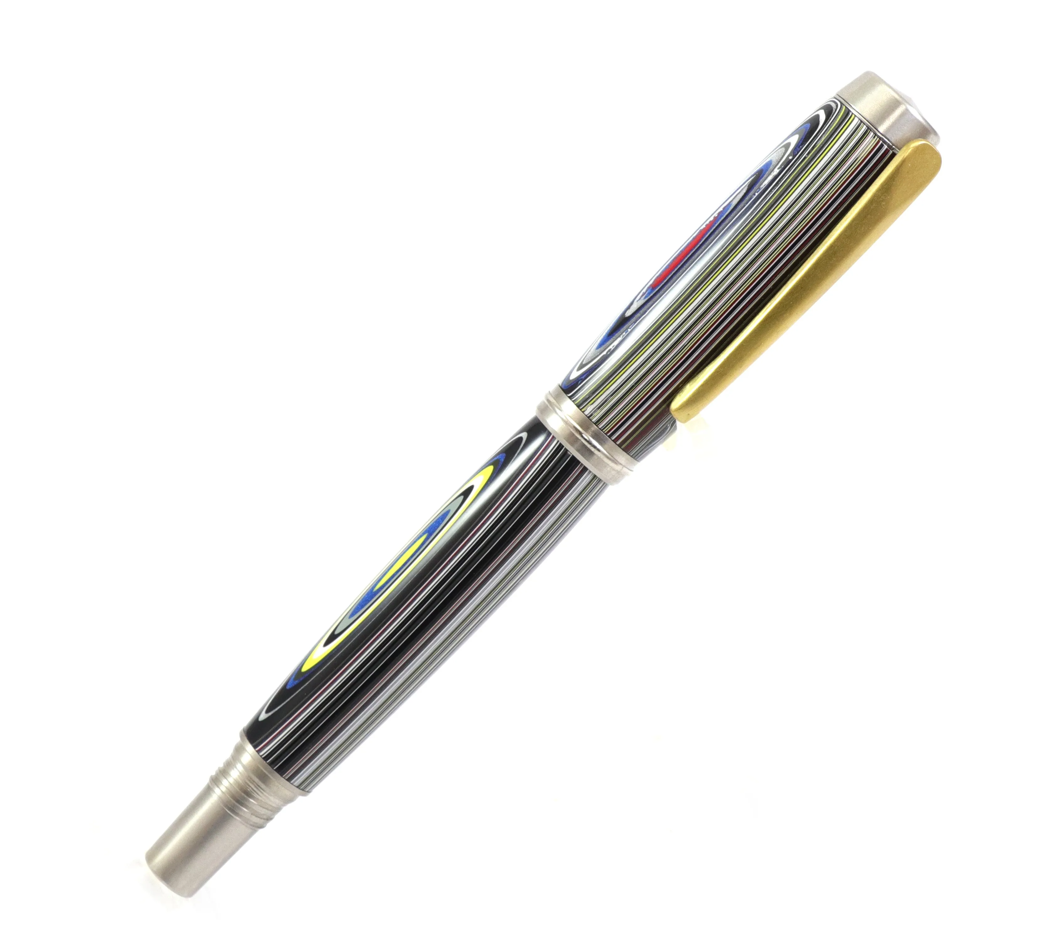 Fordite Rollerball Pen - Motor Agate Pen