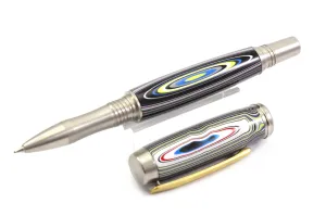 Fordite Rollerball Pen - Motor Agate Pen