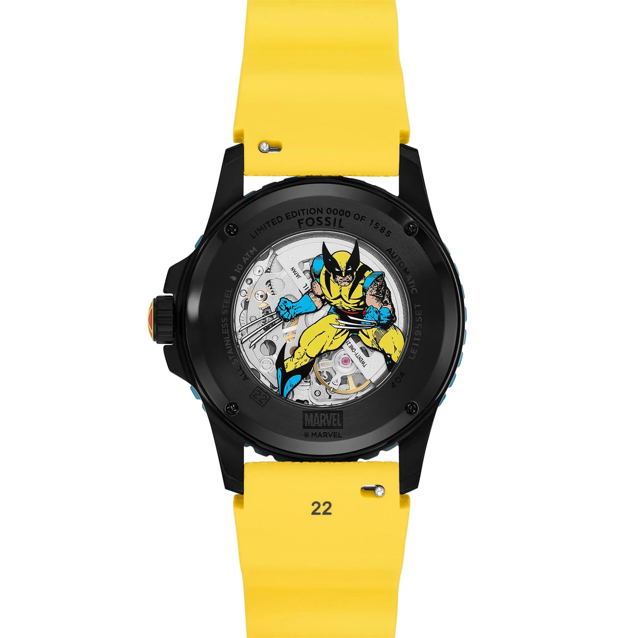 Fossil Marvel LE Wolverine Limited Edition Watch LE1195SET