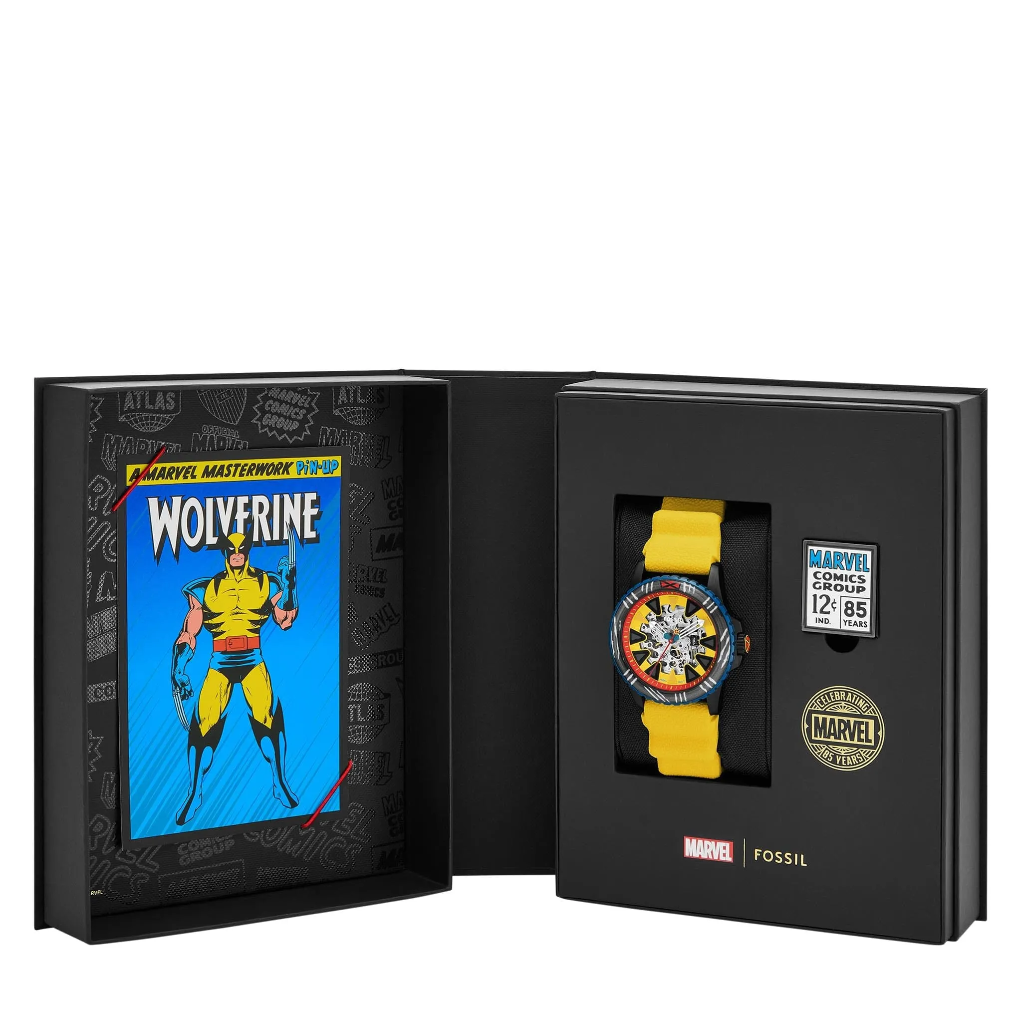 Fossil Marvel LE Wolverine Limited Edition Watch LE1195SET