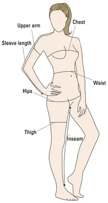 French cut one-piece swimsuit