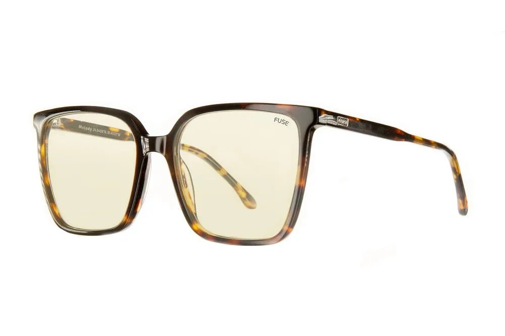 Fuse Prescription Melody Sunglasses | Gloss Tortoise