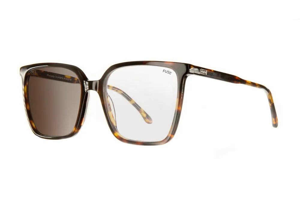 Fuse Prescription Melody Sunglasses | Gloss Tortoise