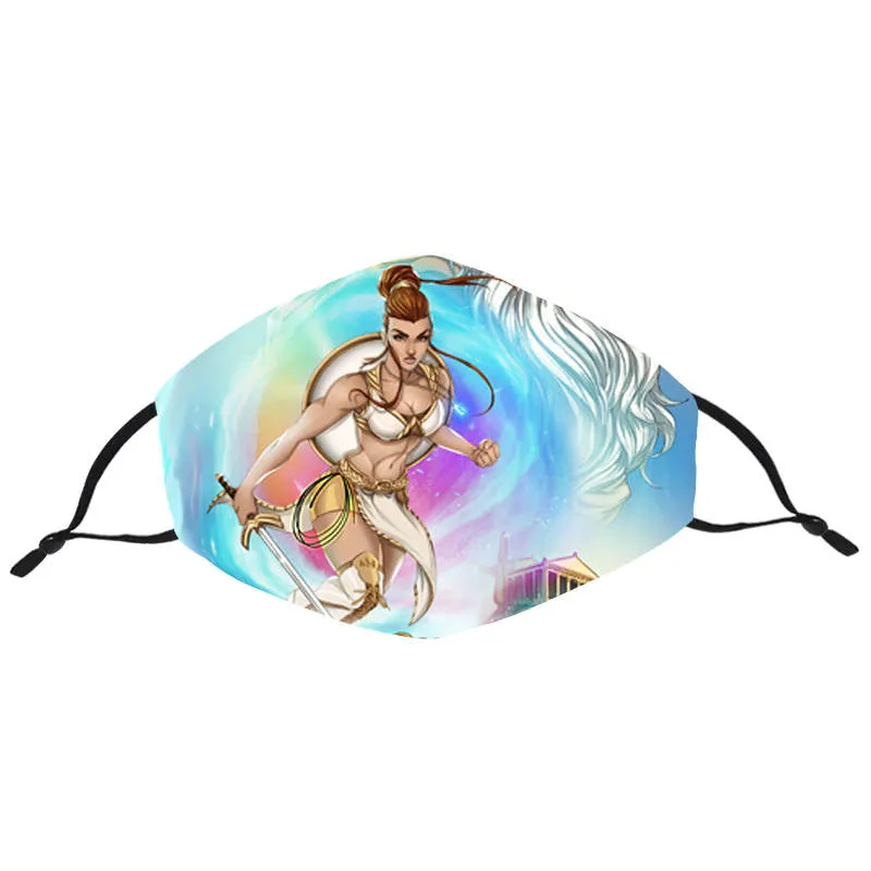 Goddess Athena Face Mask
