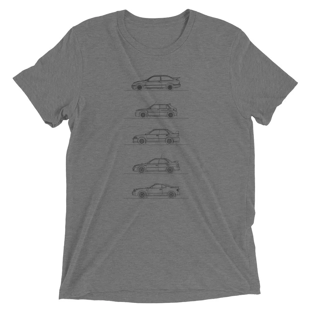 Group A Rally Legends Outline T-shirt