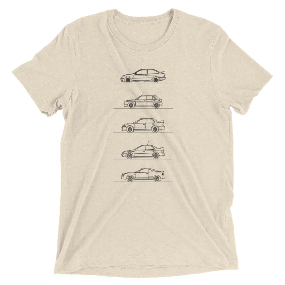 Group A Rally Legends Outline T-shirt