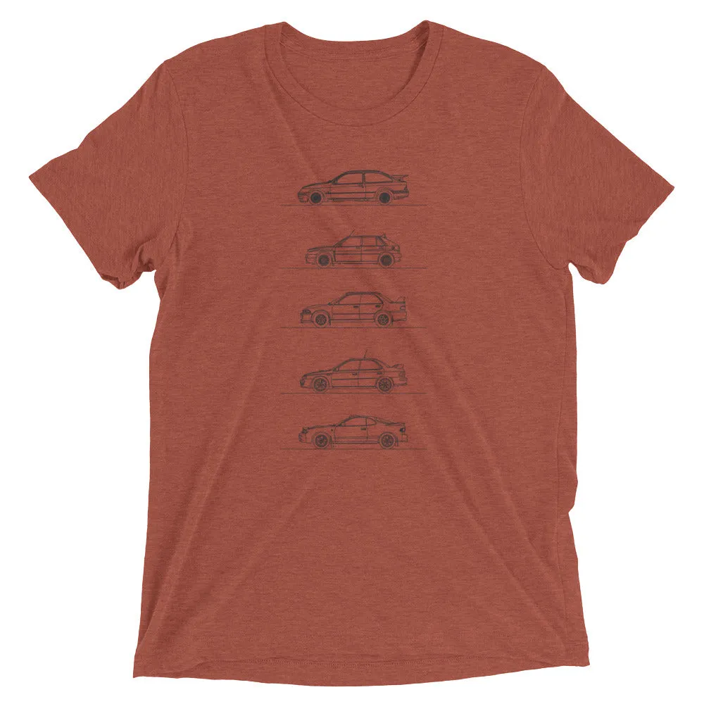Group A Rally Legends Outline T-shirt