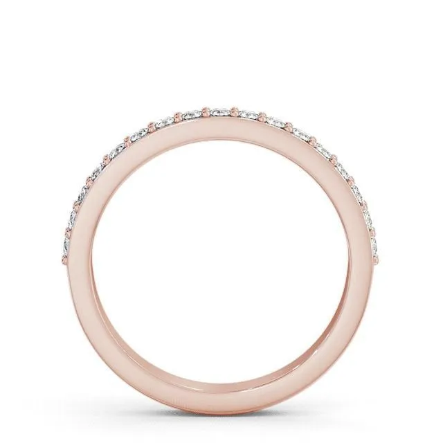 Half Eternity Ring, Round Cut Classic Design