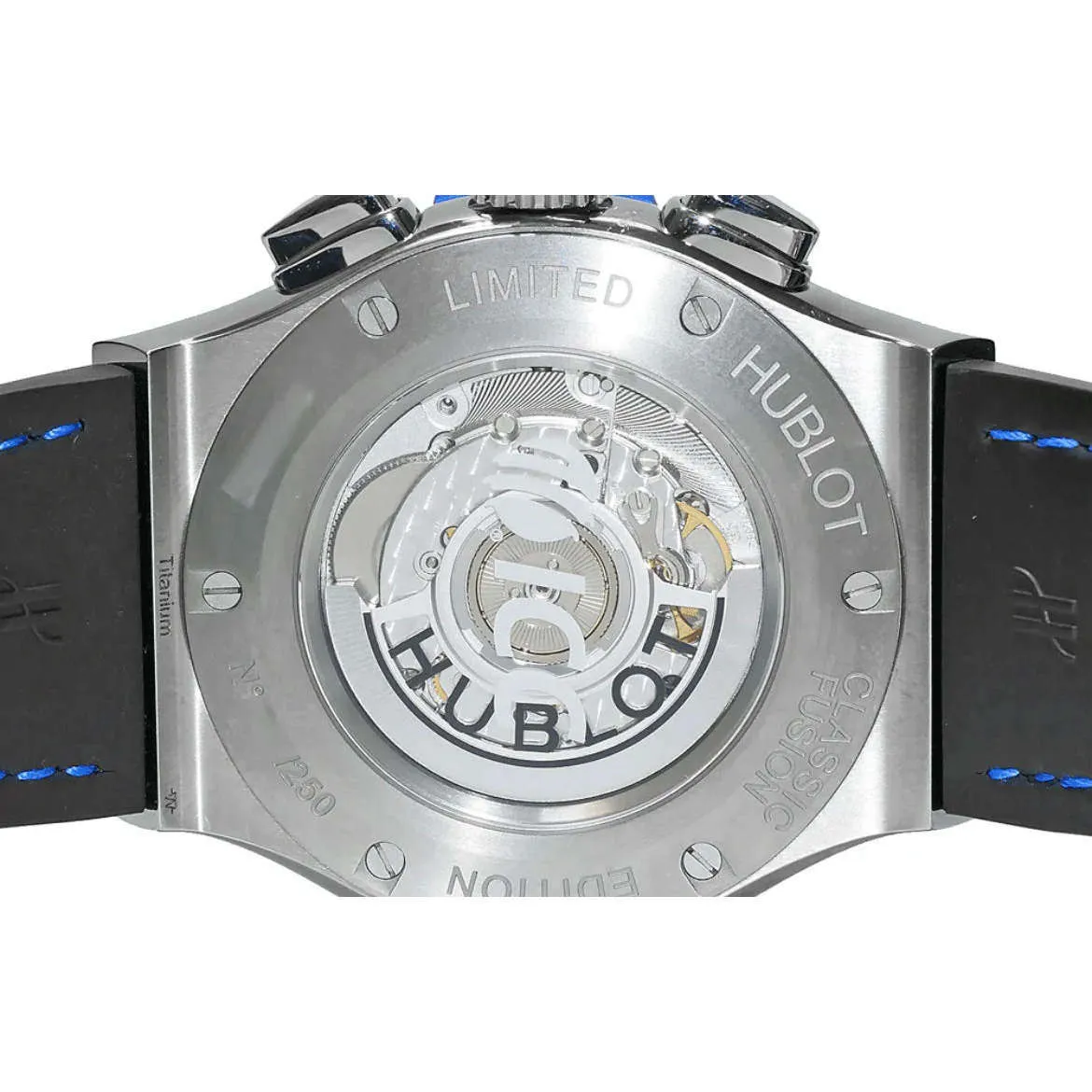 HUBLOT CLASSIC FUSION AEROFUSION 2016 ICC WORLD TWENTY20 TITANIUM  45 MM MEN WATCH 525.NX.0129.VR.ICC16