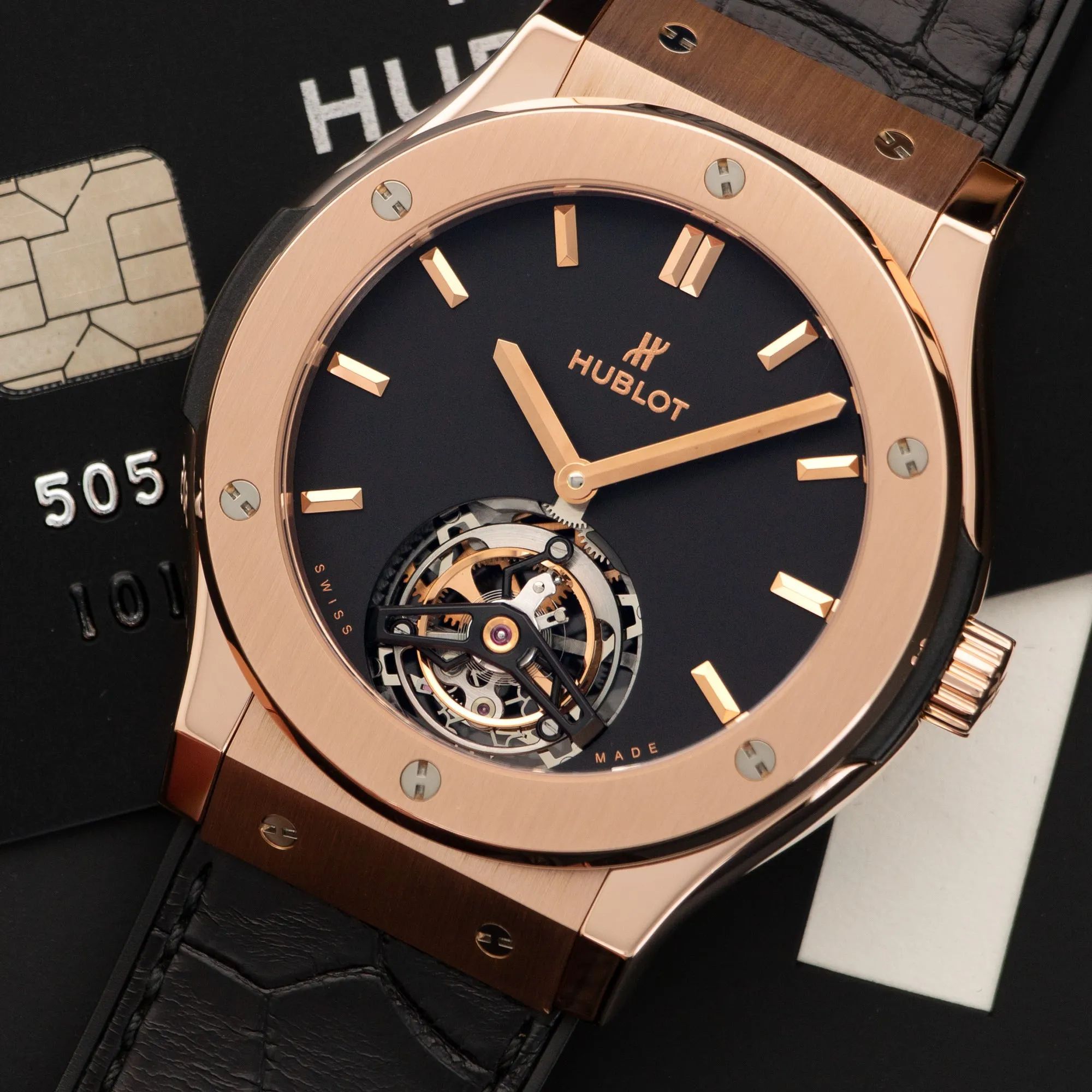 Hublot Classic Fusion Tourbillon Rose Gold