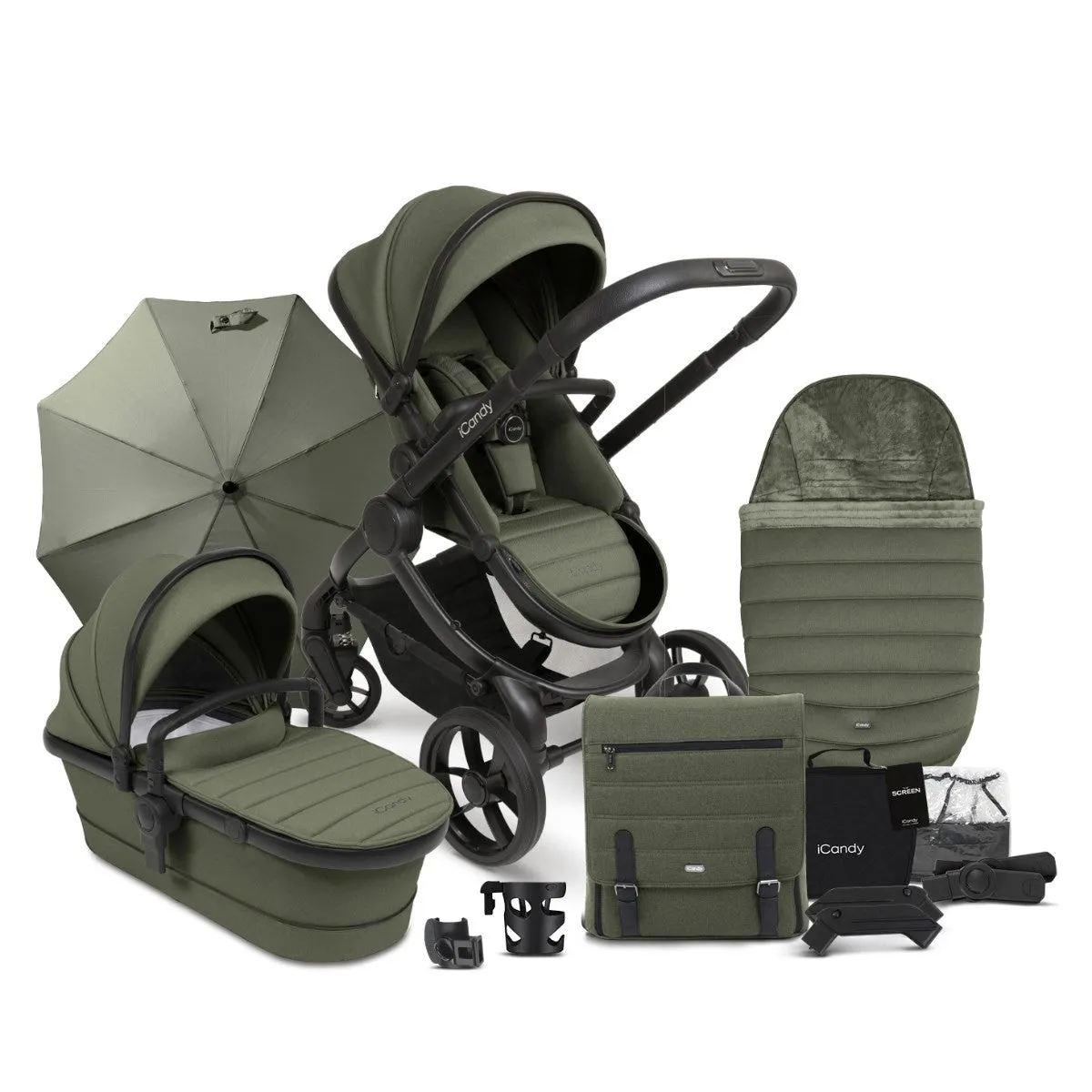 iCandy Peach 7 - Bundle Peach 7 Ivy on black