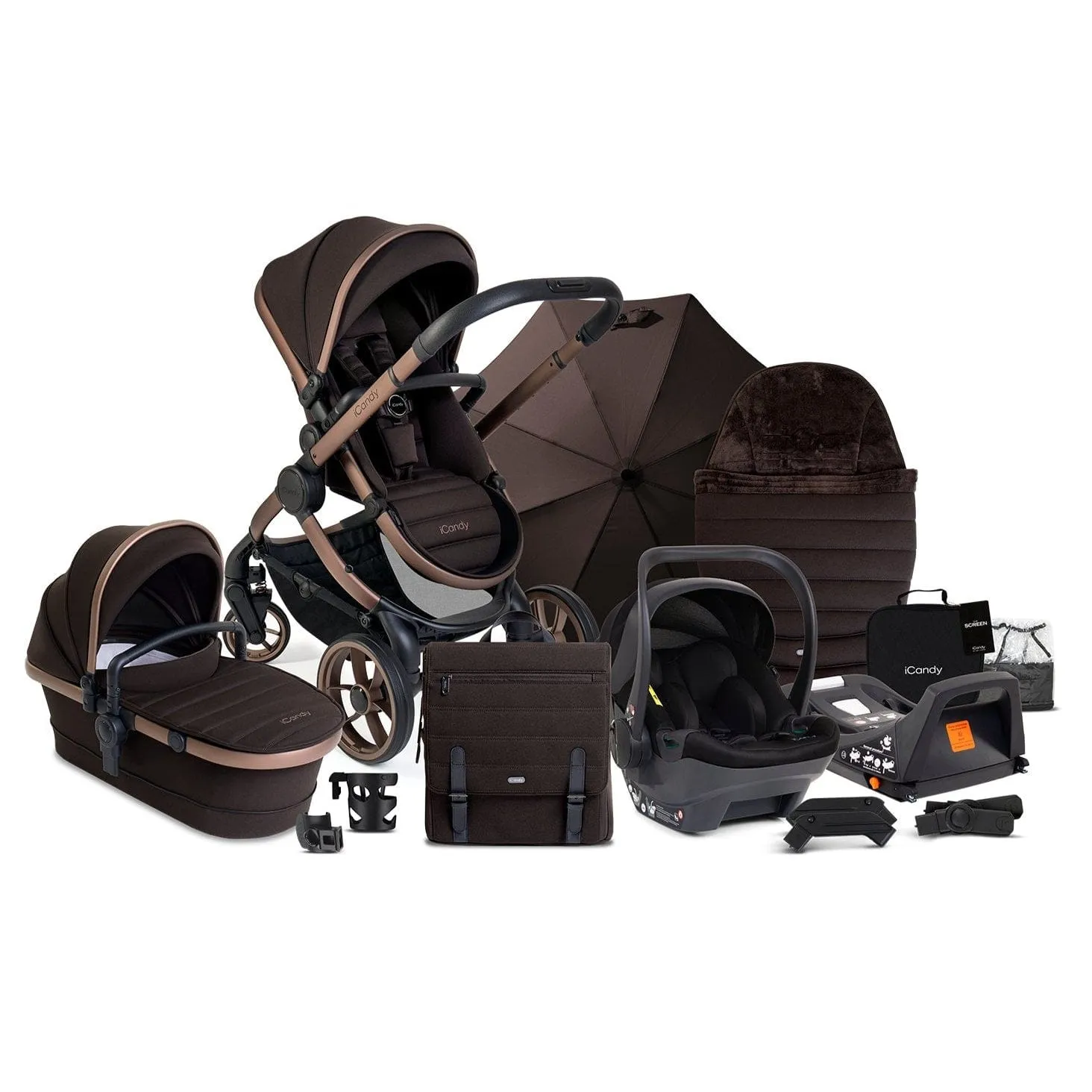 iCandy Peach 7 (Cocoon) Travel System - Pecan
