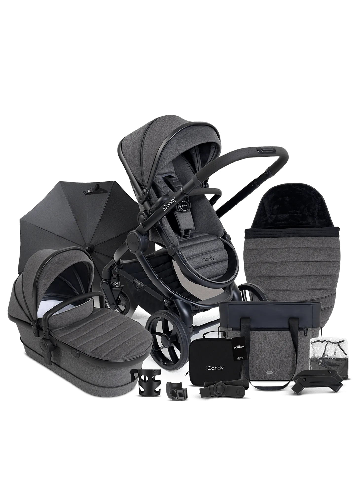 iCandy Peach 7 Complete Bundle - Granite (In-store Only)