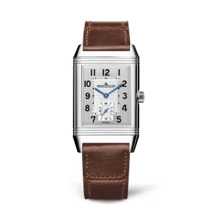 Jaeger-LeCoultre Reverso Classic Monoface Small Seconds Watch, 45.6mm Silver Dial, Q3858522