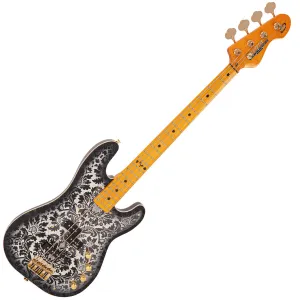 Joe Doe 'Lutetia' Bass Guitar by Vintage ~ Blackburst with Case