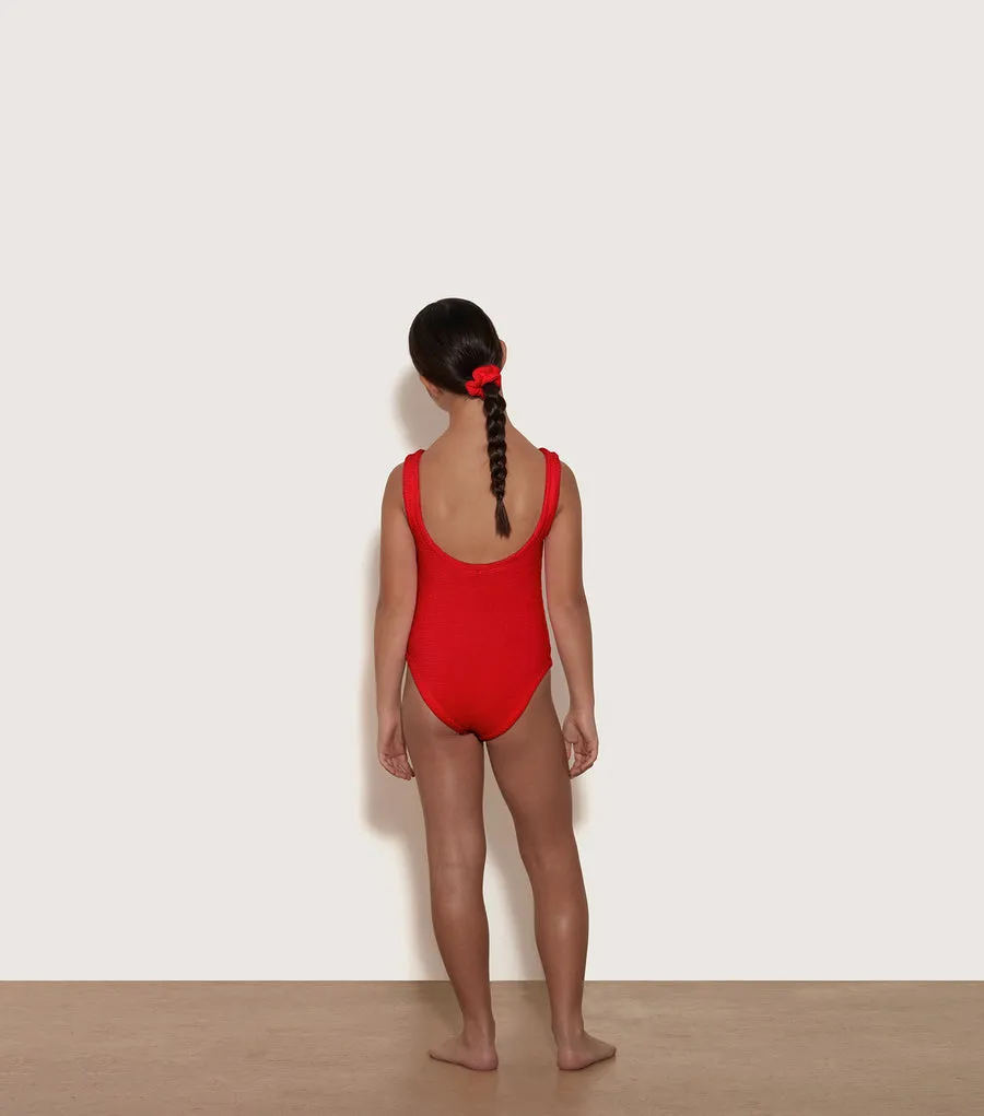 Kids Classic Swimsuit - Red