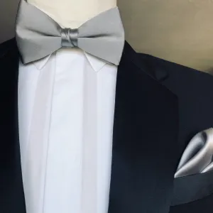 Light Grey Bow Tie