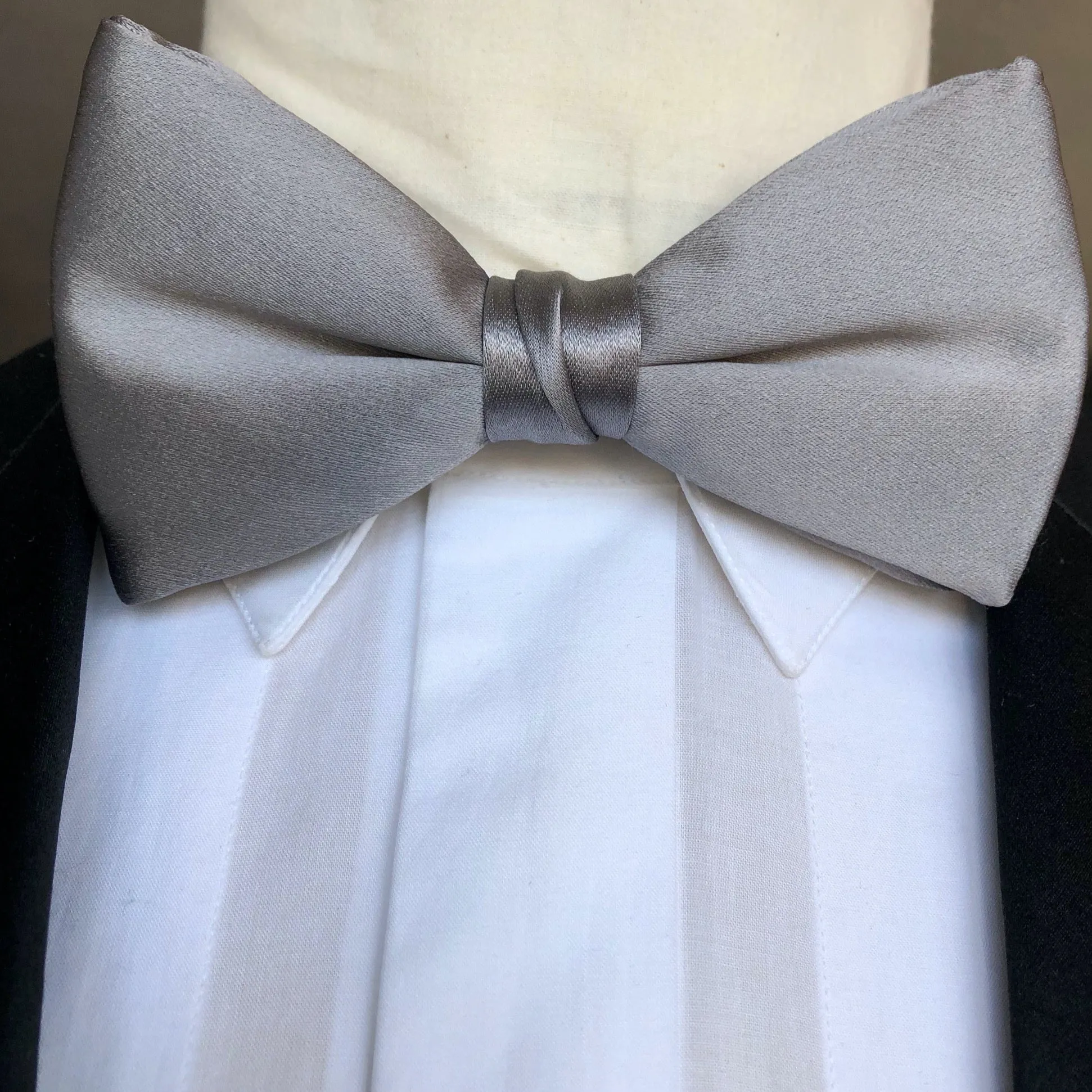 Light Grey Bow Tie