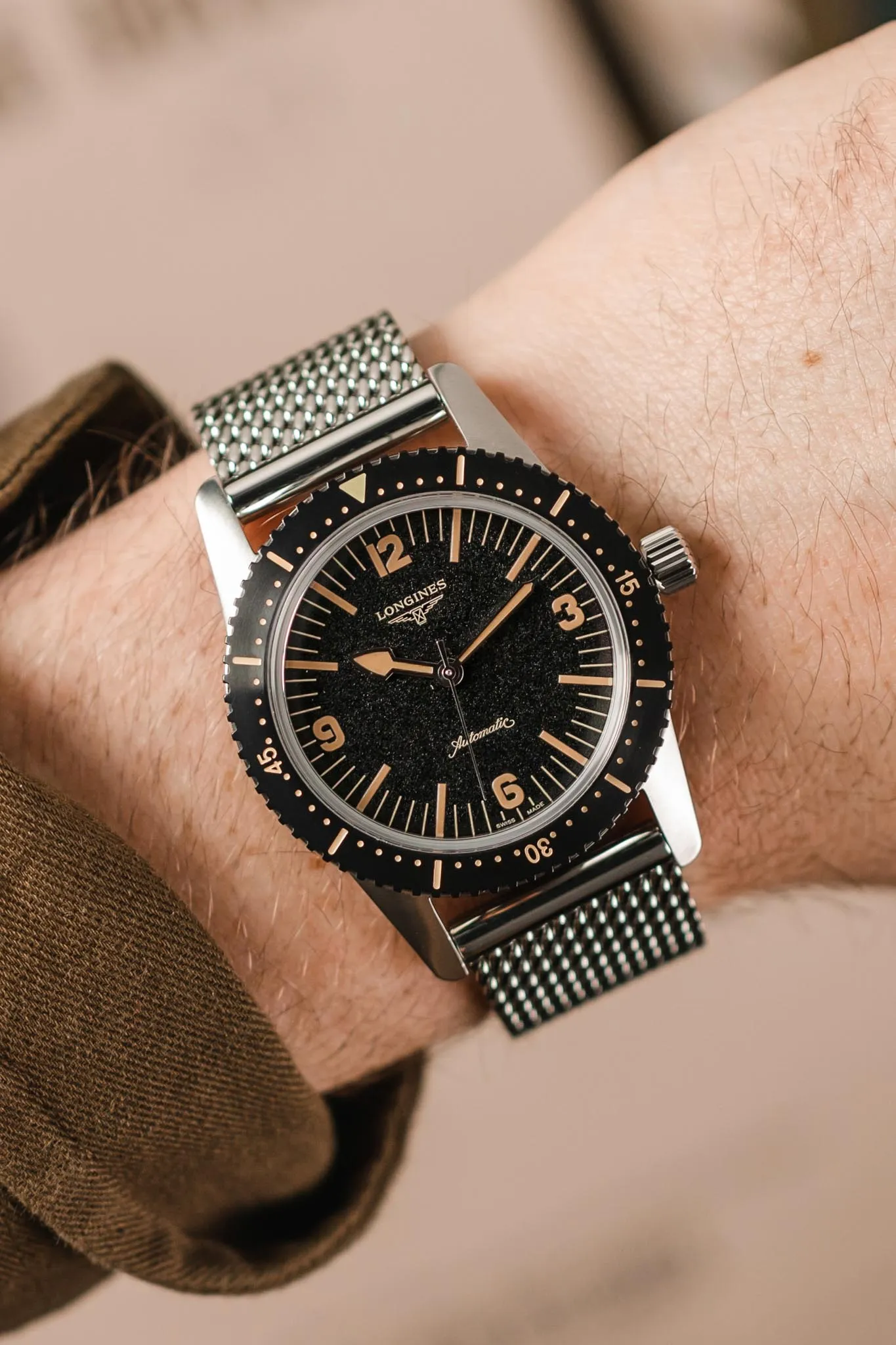 LONGINES Heritage Skin Diver 42mm - Black