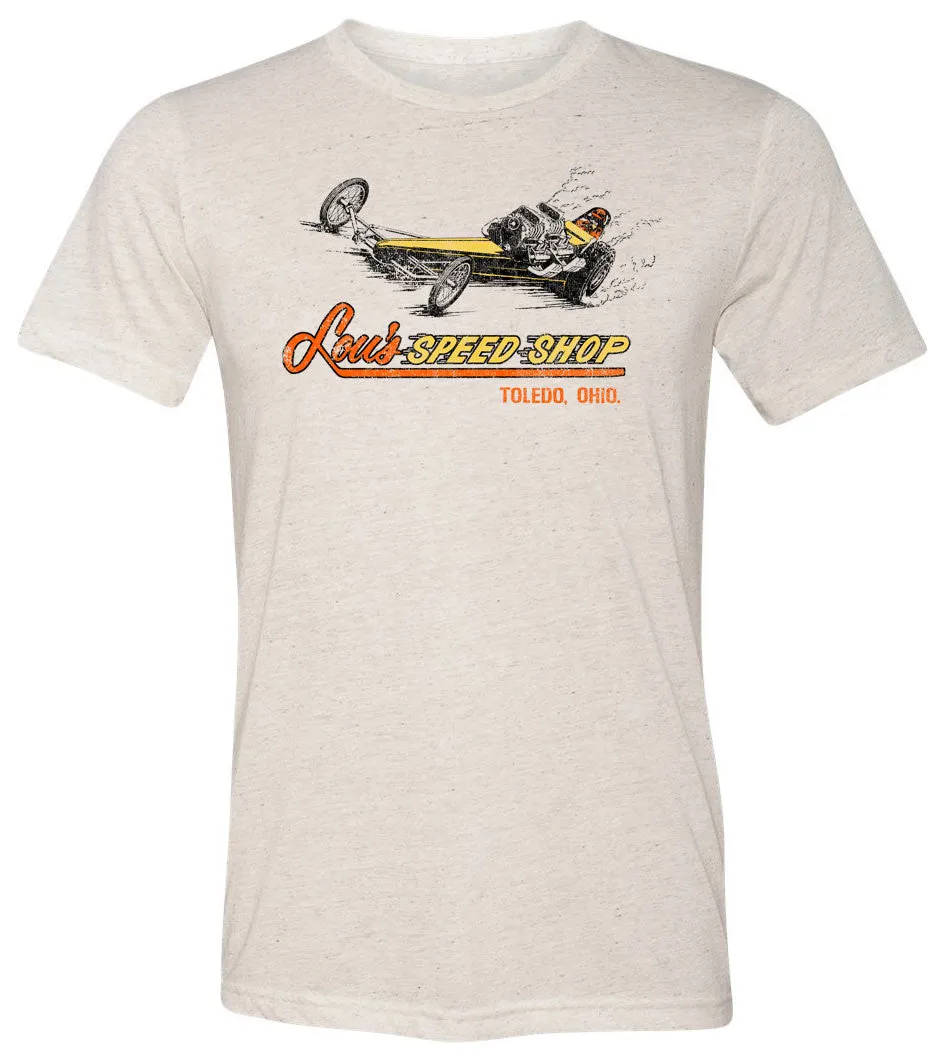 Lou's Speed Shop Toledo, OH T-shirt