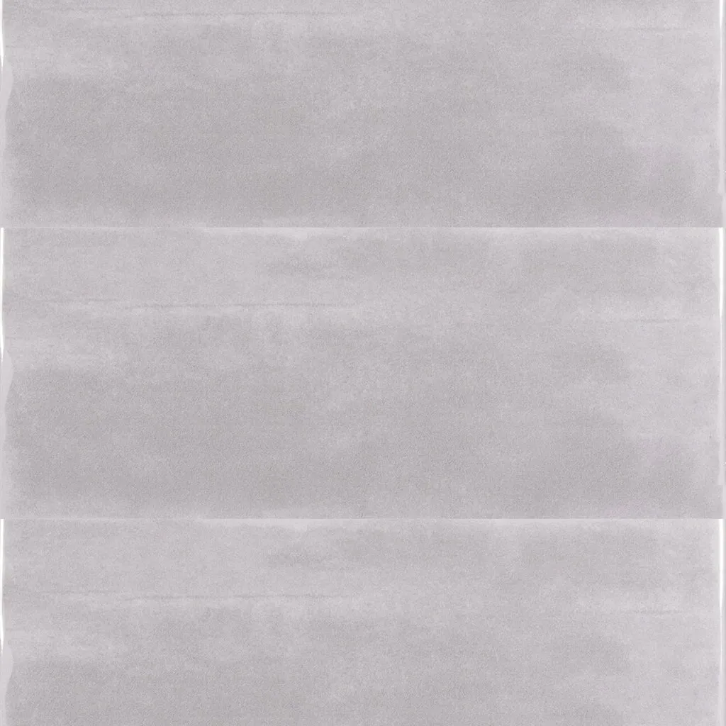 Maiolica Matte Tender Gray Wall Tile - Wall Mount - 4 x 10" Ceramic/Matt Grey - Piece : 0.29 SqFt = $ 3.11 / Box: 11.25 Sqft = $ 35.00 - Pieces Per Box: 38 Units