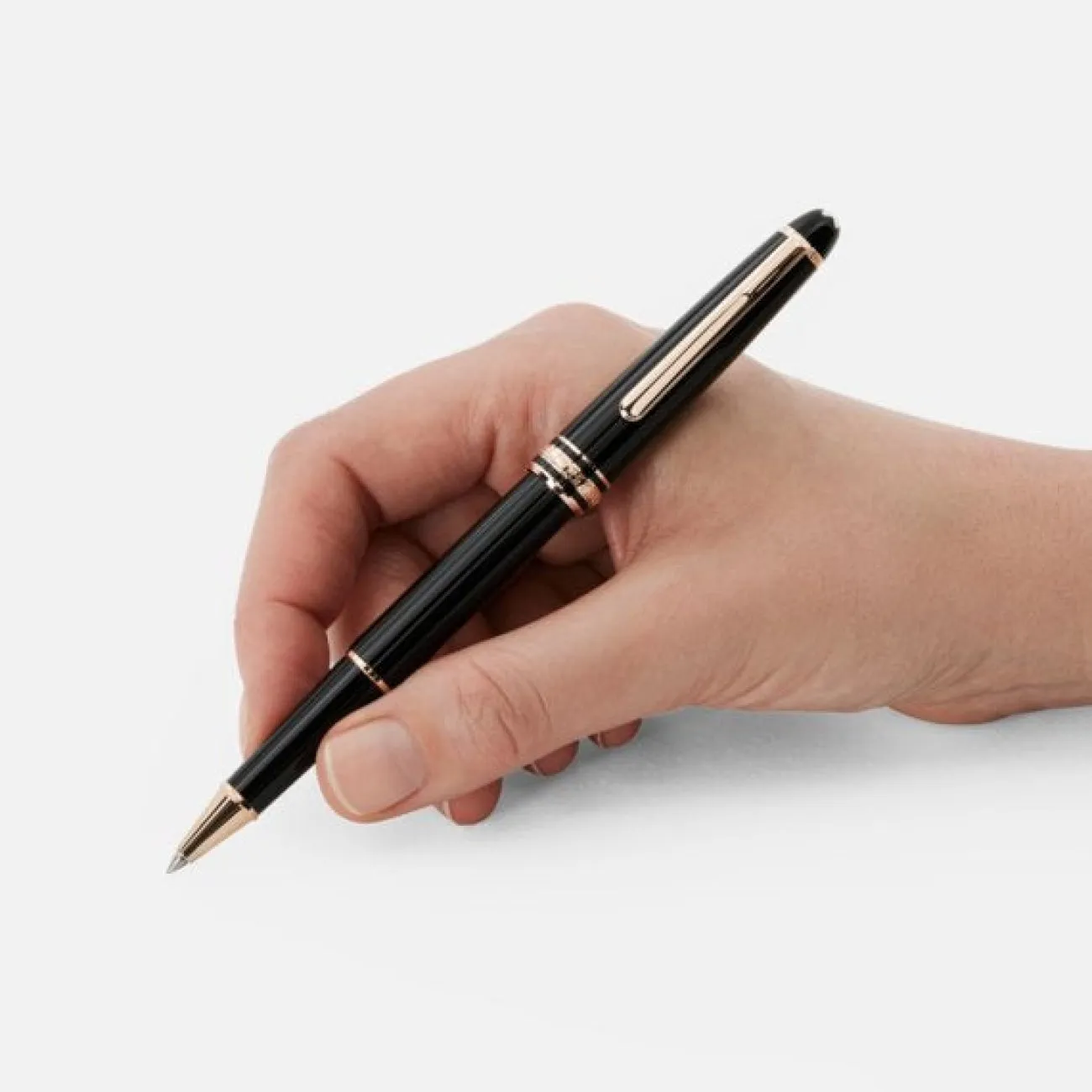 Meisterstück Rose Gold-coated Rollerball Pen