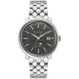 Men's Bulova Frank Sinatra 'The Best Is Yet To Come' Stainless Steel Bracelet Watch 96B346
