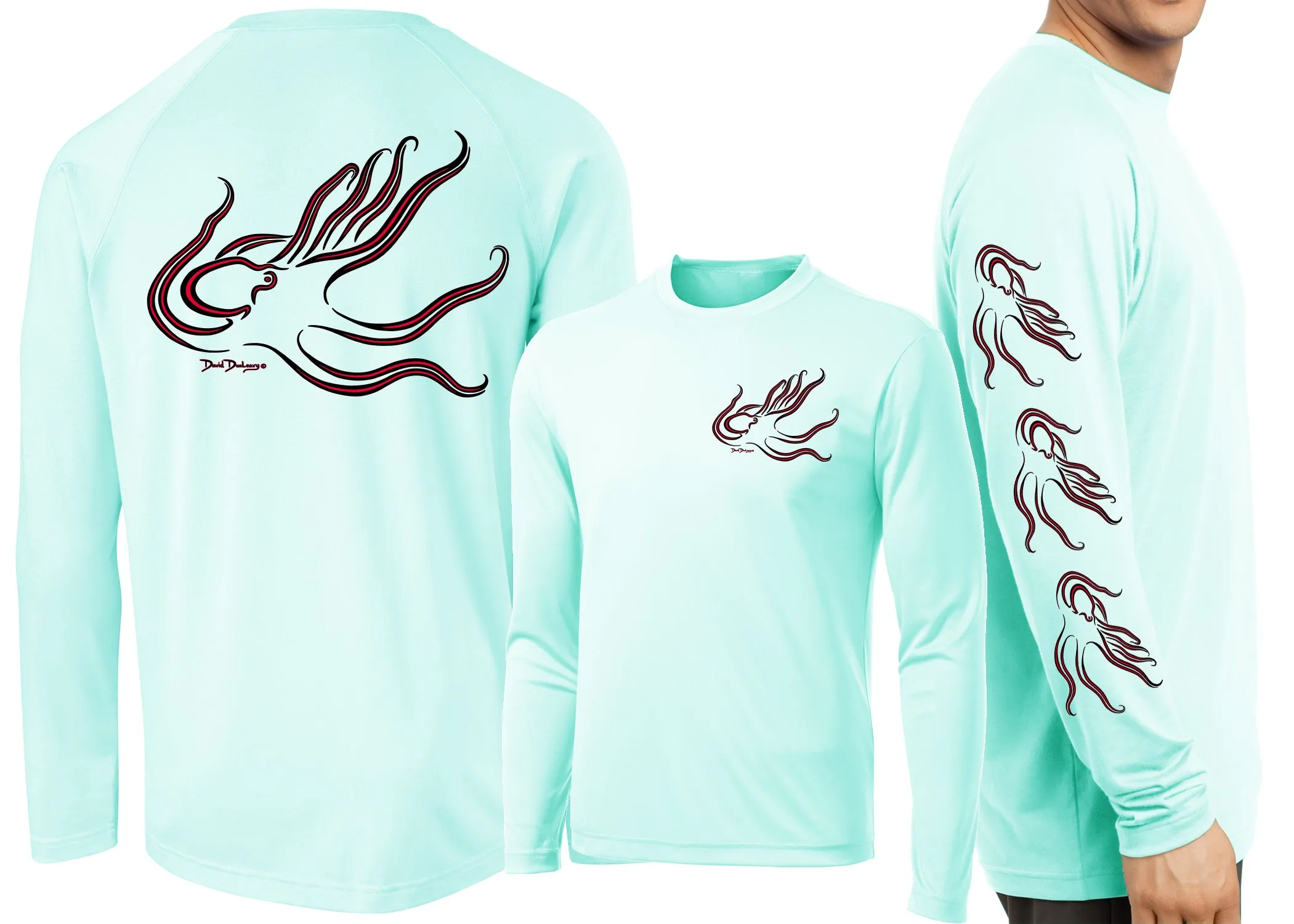 Men’s Performance Octopus Deco Long Sleeve