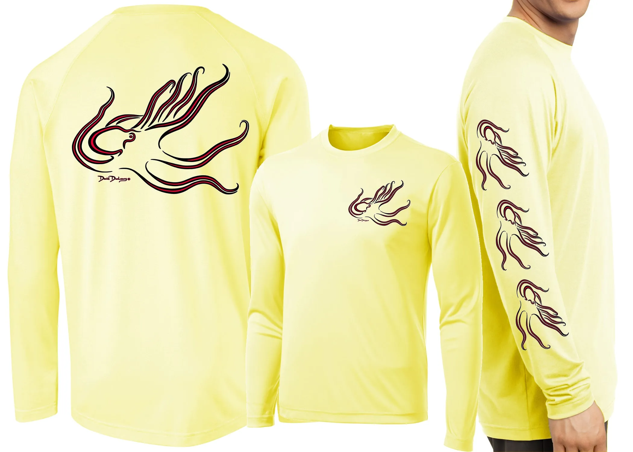 Men’s Performance Octopus Deco Long Sleeve