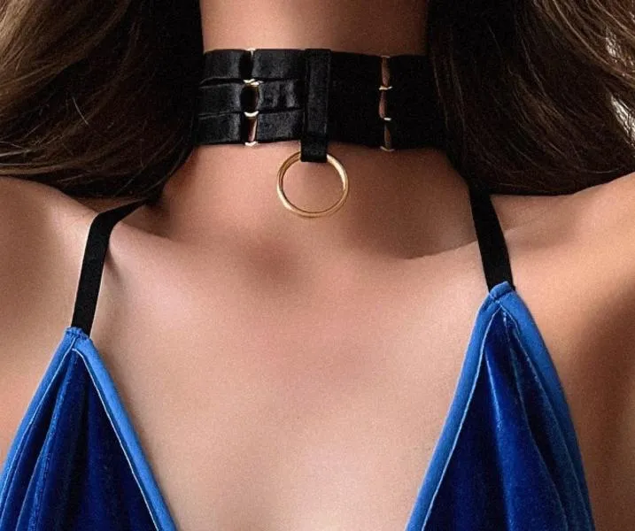 Midnight Sky Choker - Black