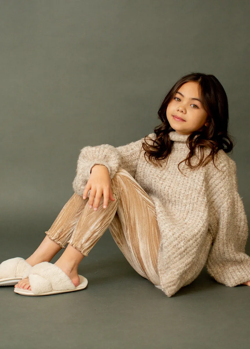 Myla Leggings in Light Taupe