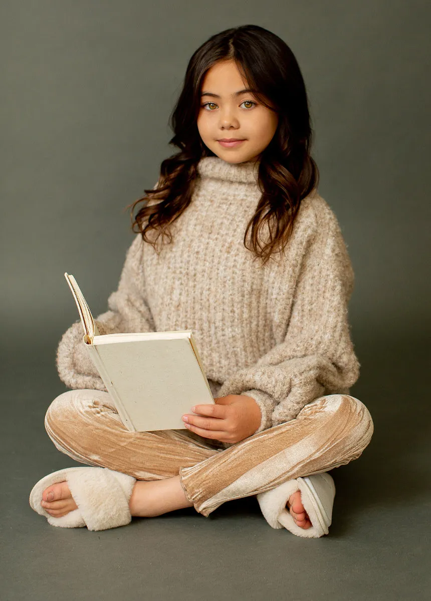 Myla Leggings in Light Taupe