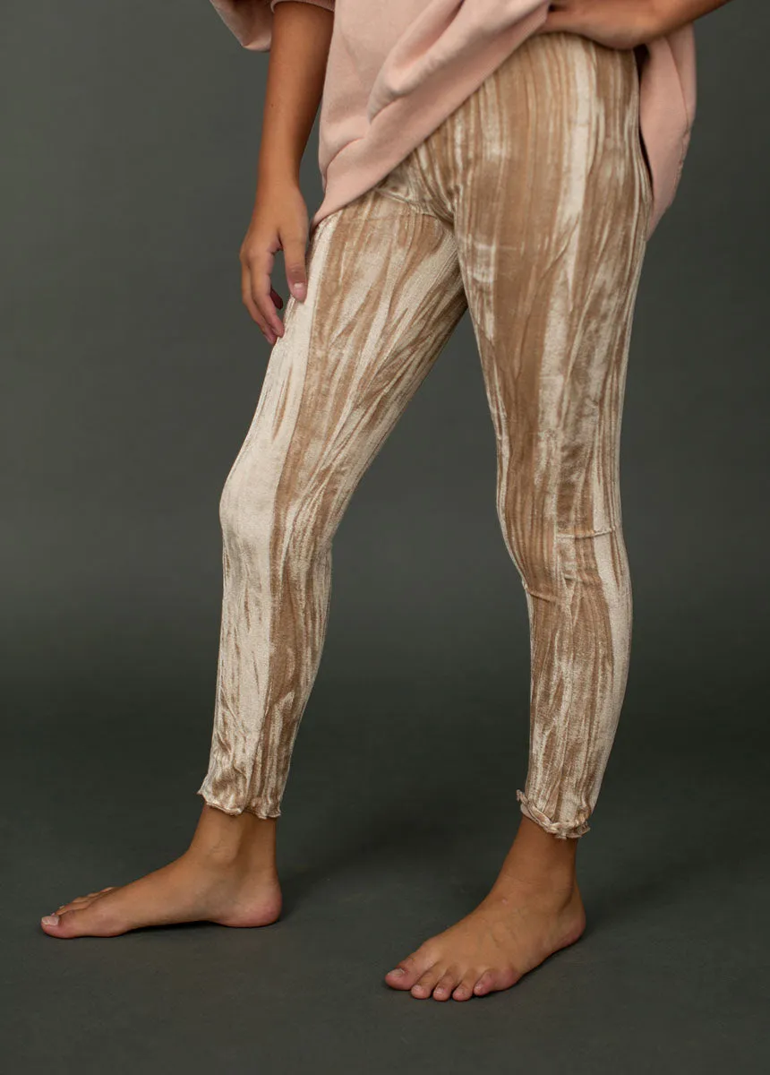 Myla Leggings in Light Taupe
