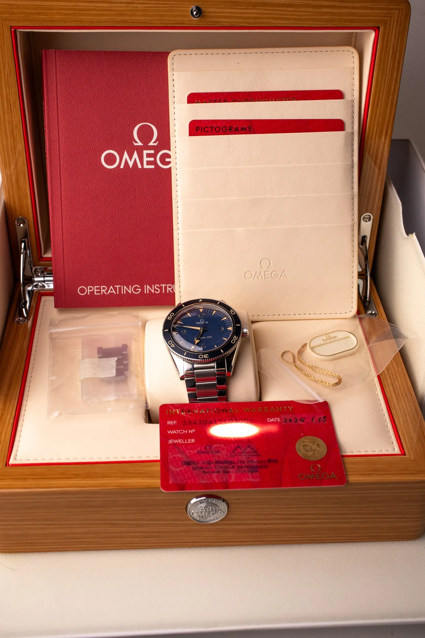 Omega Seamaster 300 Blue 234.30.41.21.03.001