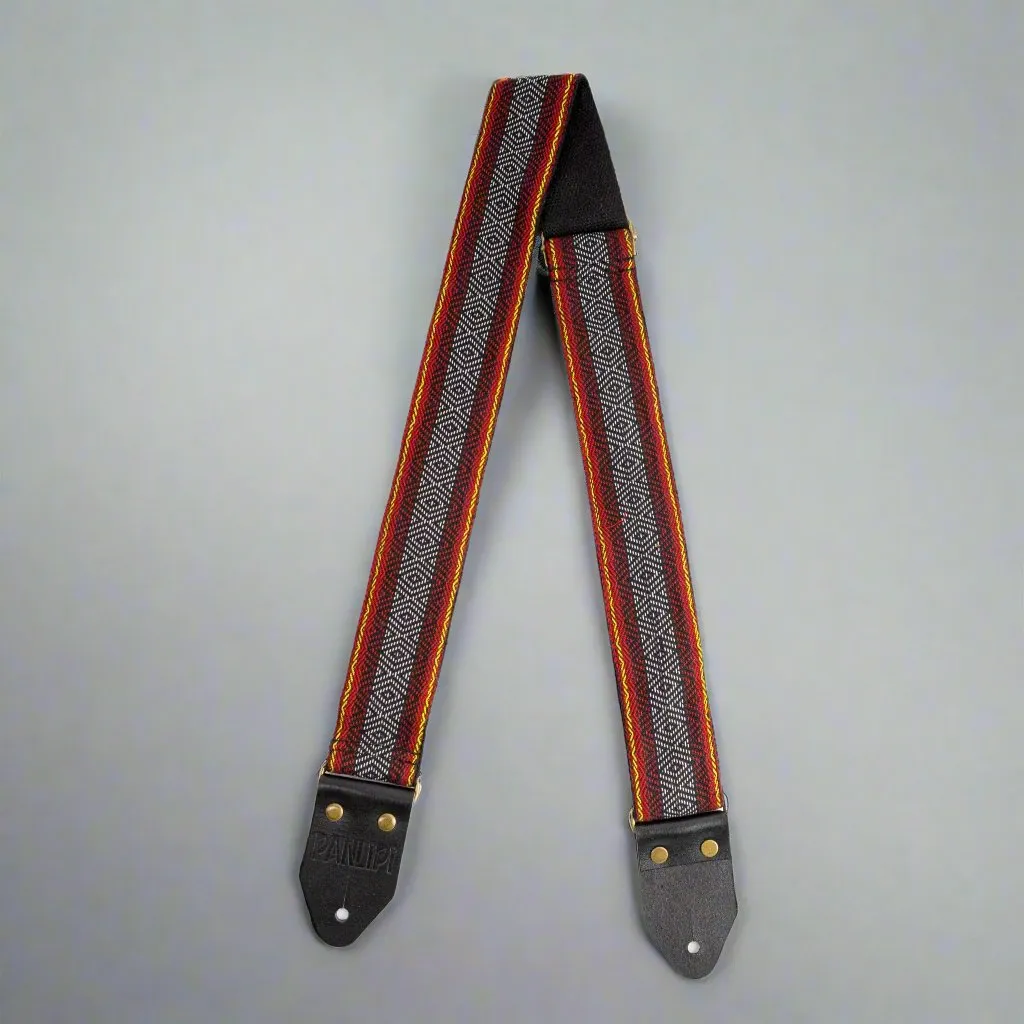 Panlipi Lilaktob Loom Weave Guitar Strap