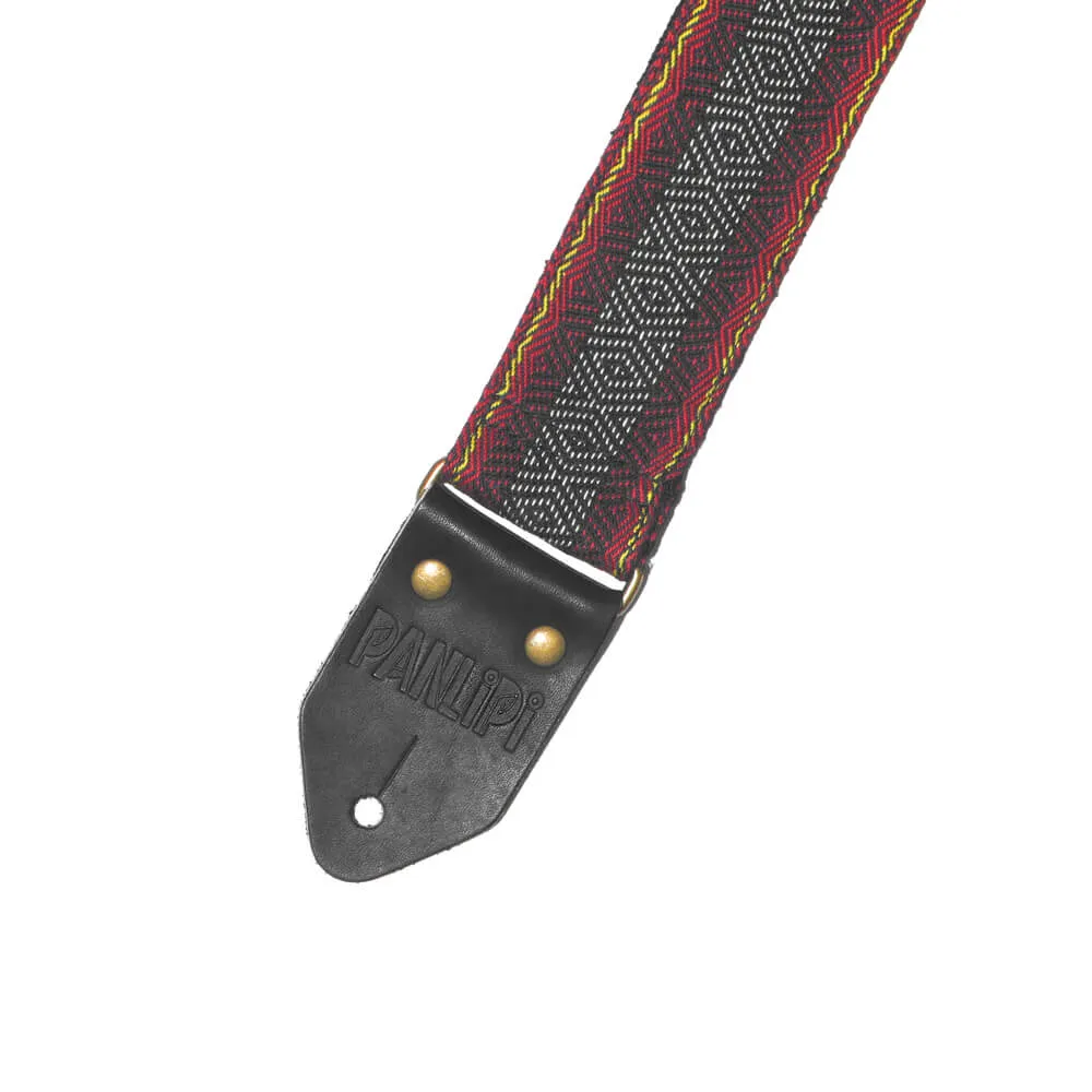 Panlipi Lilaktob Loom Weave Guitar Strap