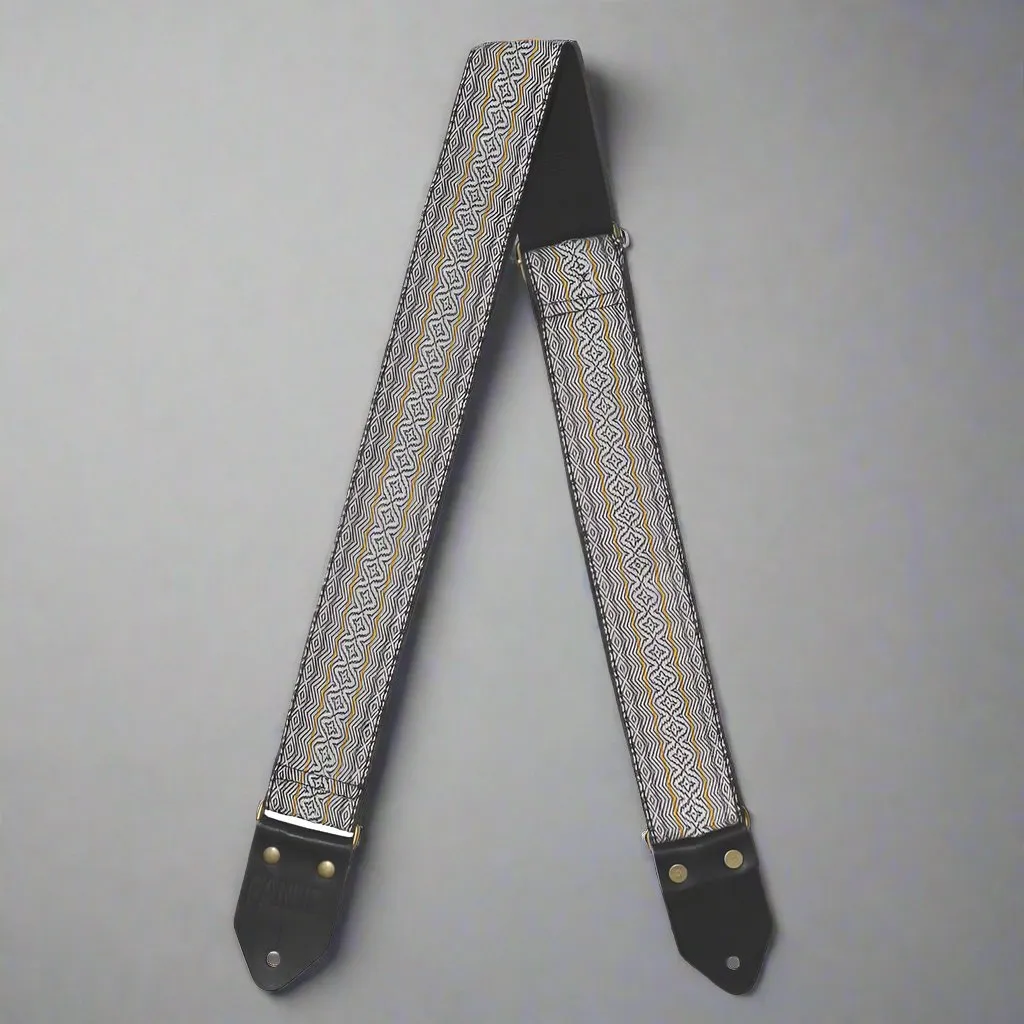 Panlipi Lilaktob Loom Weave Guitar Strap