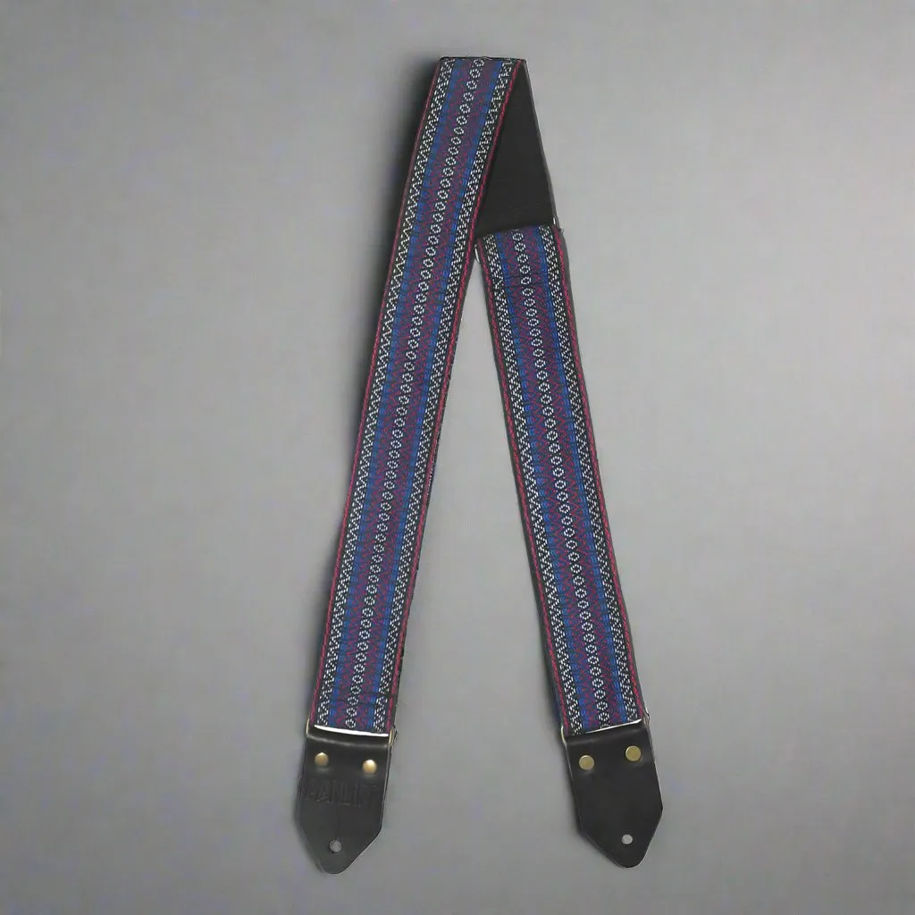 Panlipi Lilaktob Loom Weave Guitar Strap