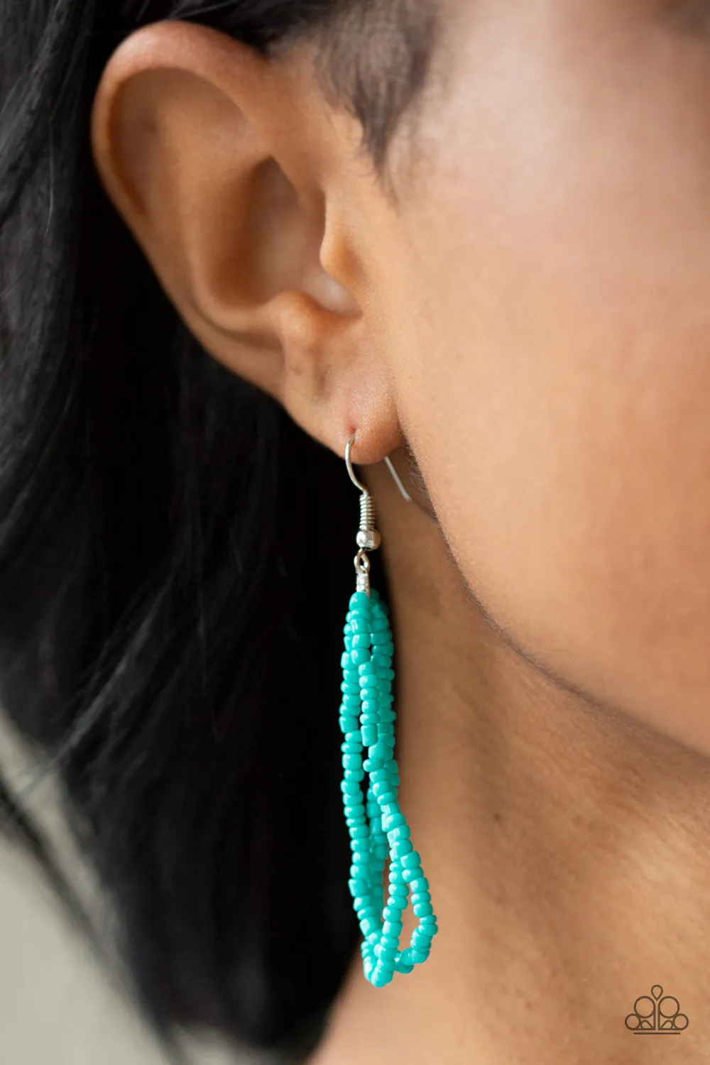 Paparazzi - Let It BEAD - Blue Necklace