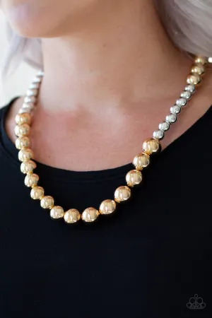 Paparazzi Power To The People Necklace Gold
