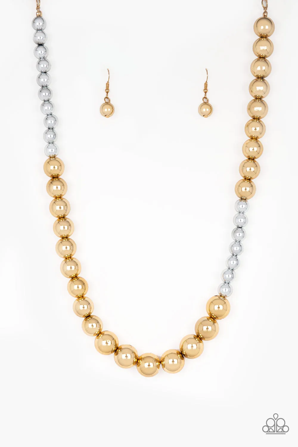 Paparazzi Power To The People Necklace Gold