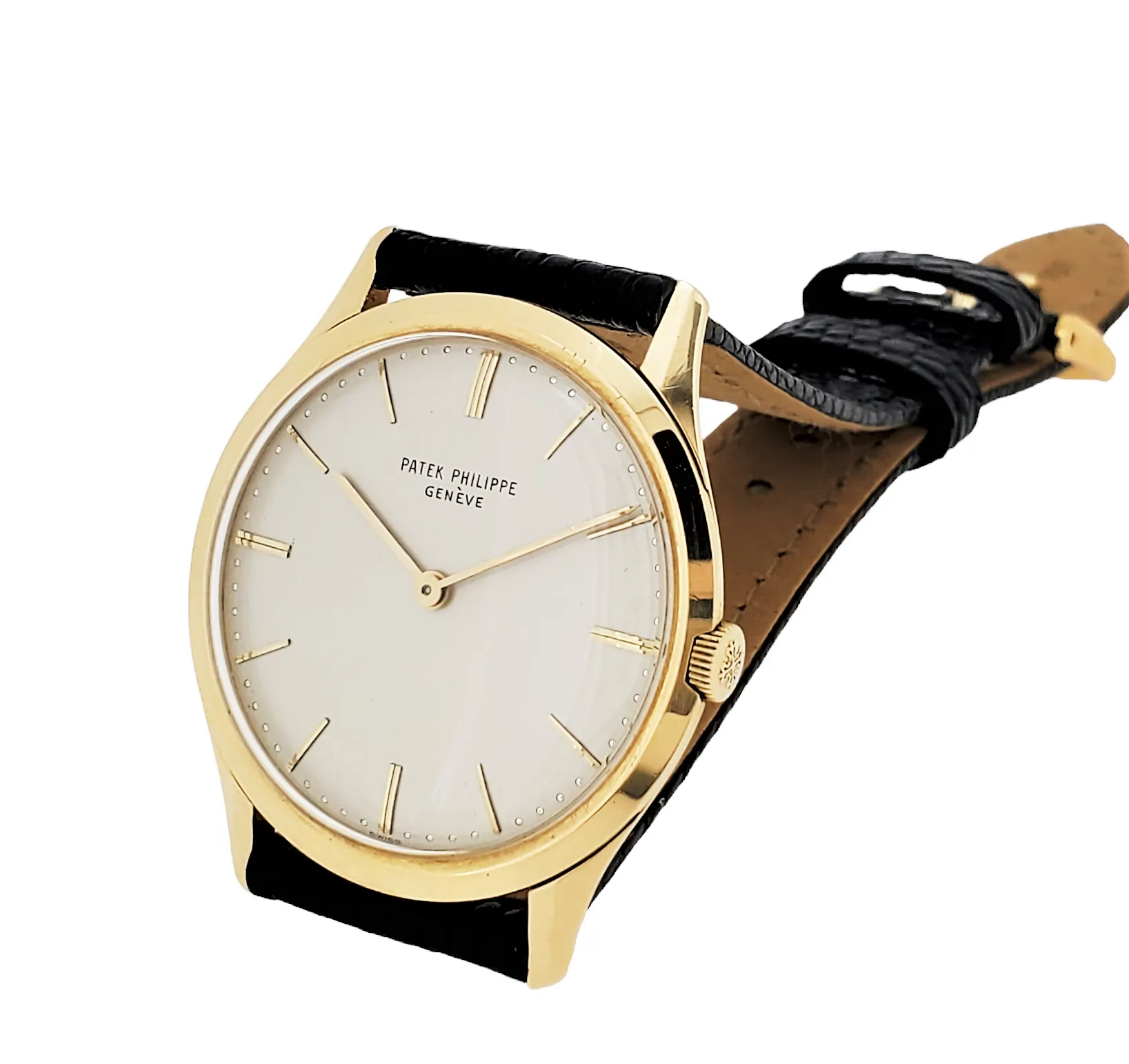 Patek Philippe 2588J Classic 1960's Calatrava Thin Dress Watch 33mm Circa 1966