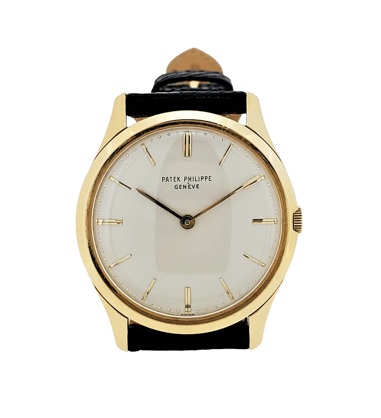 Patek Philippe 2588J Classic 1960's Calatrava Thin Dress Watch 33mm Circa 1966