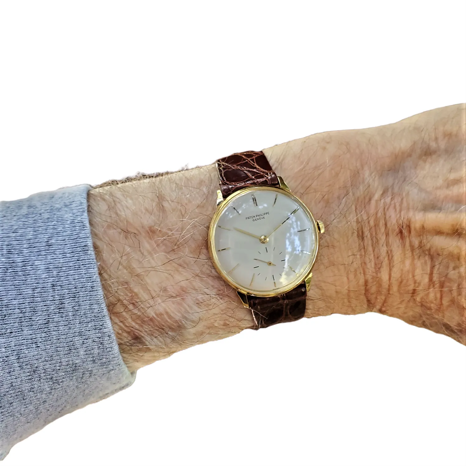 Patek Philippe 3420J Vintage Classic Calatrava Watch 34mm with 12-400 A Magnetic  Circa 1963