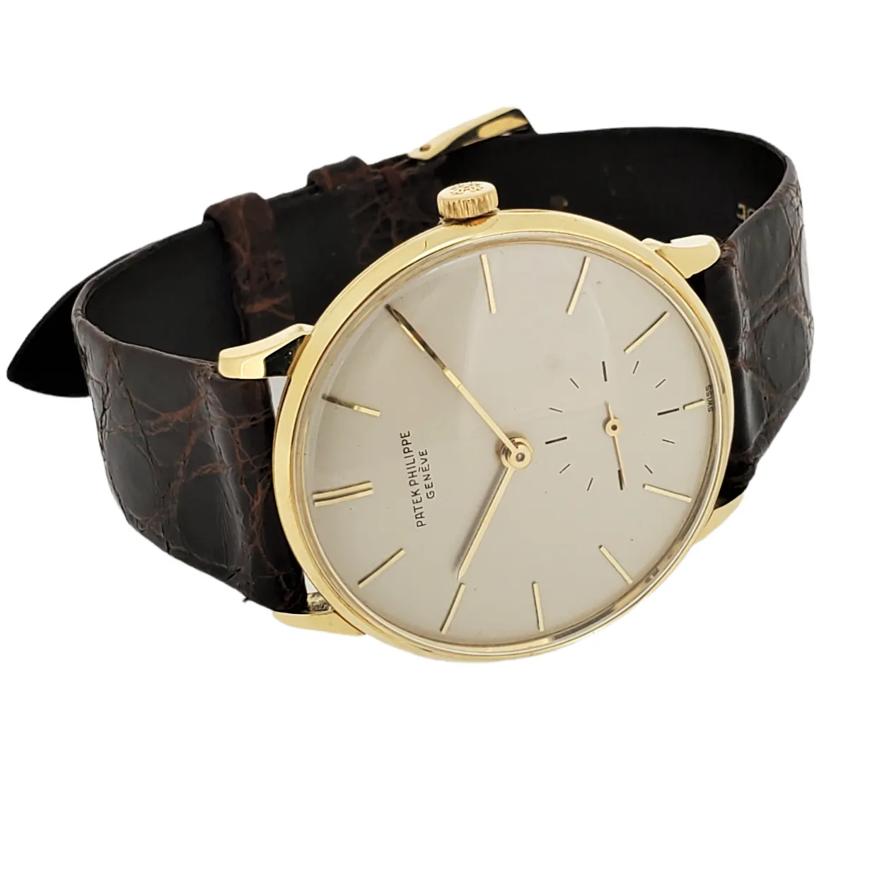 Patek Philippe 3420J Vintage Classic Calatrava Watch 34mm with 12-400 A Magnetic  Circa 1963