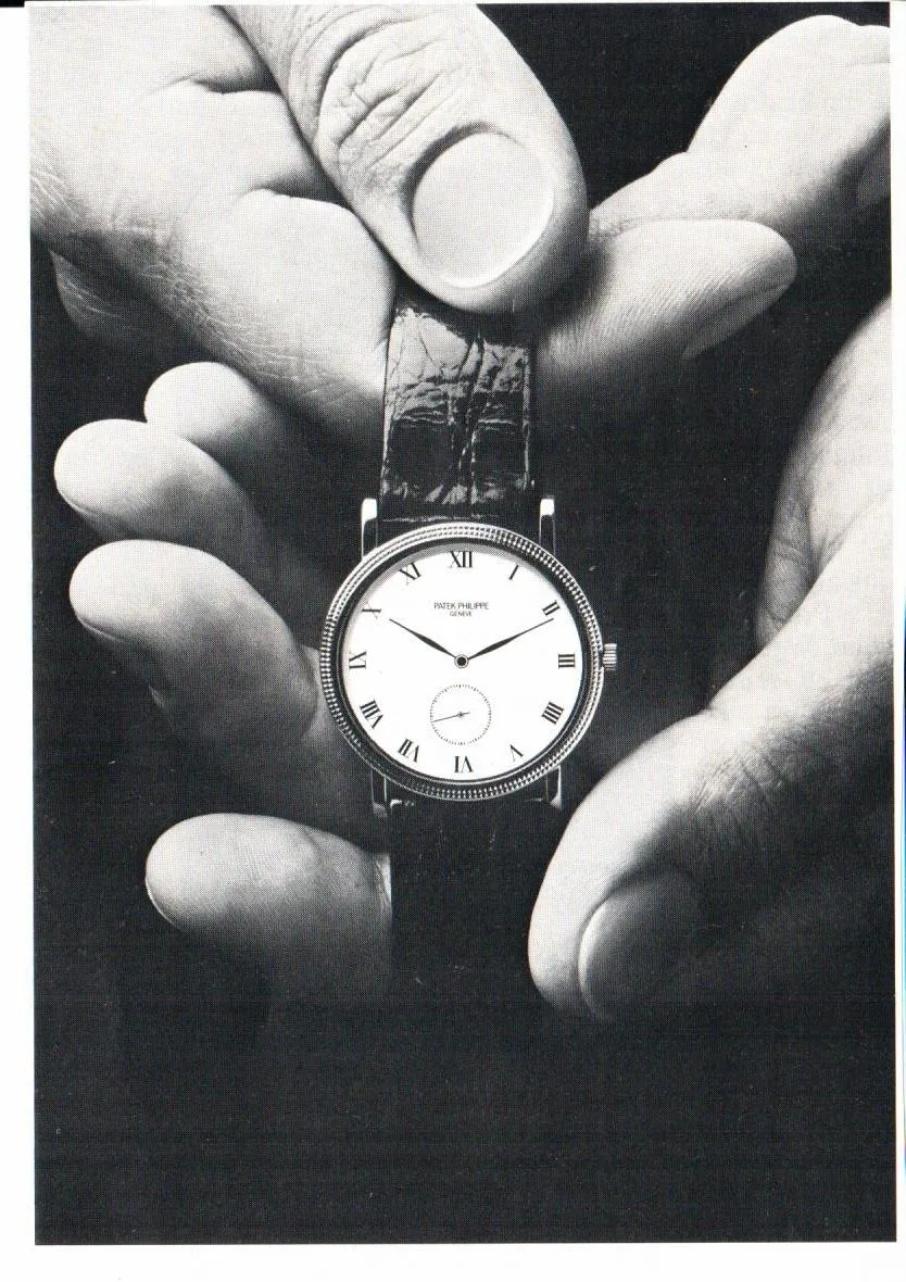 Patek Philippe 3919J Classic Calatrava 2nd Series Watch Circa 1994