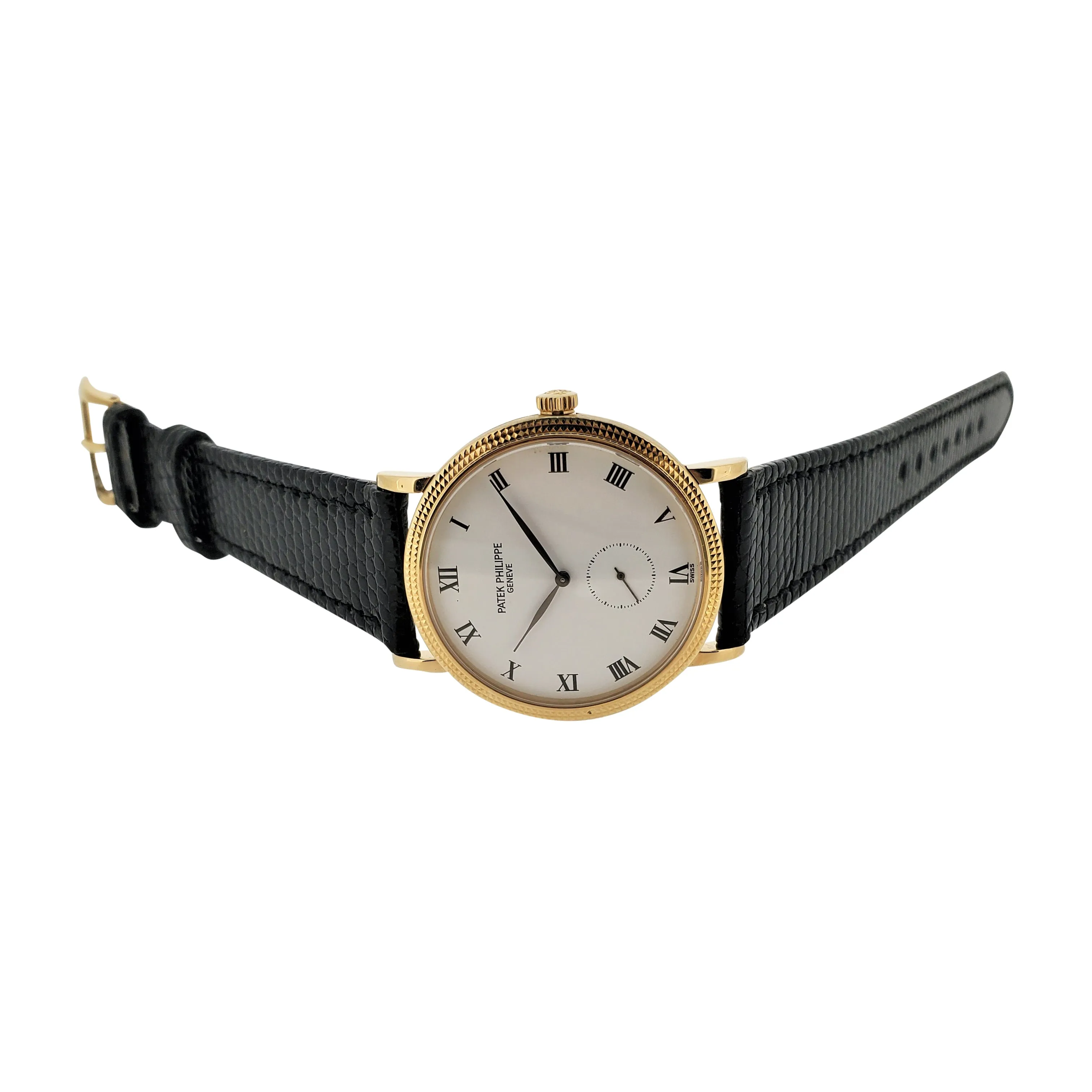 Patek Philippe 3919J Classic Calatrava 2nd Series Watch Circa 1994