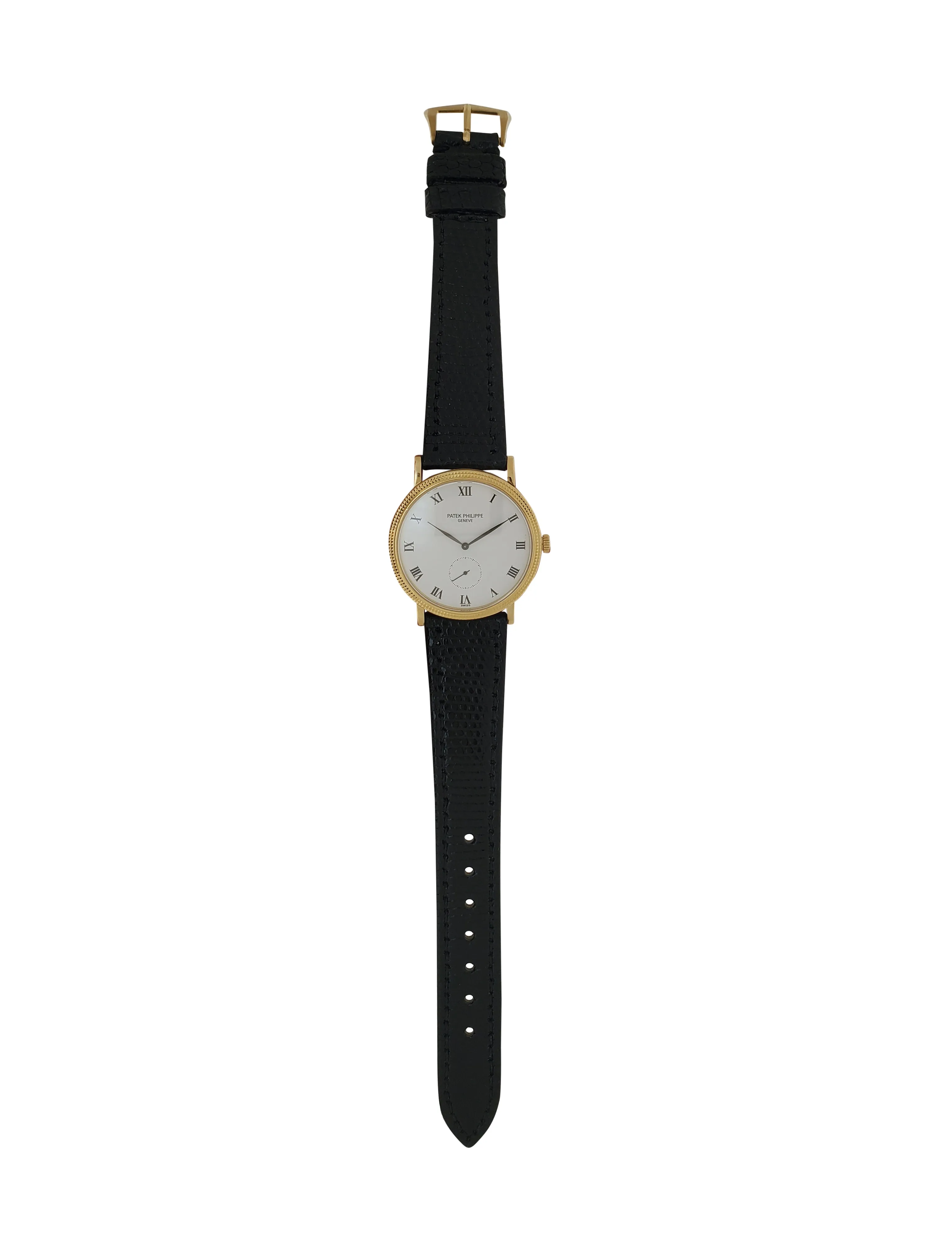 Patek Philippe 3919J Classic Calatrava 2nd Series Watch Circa 1994