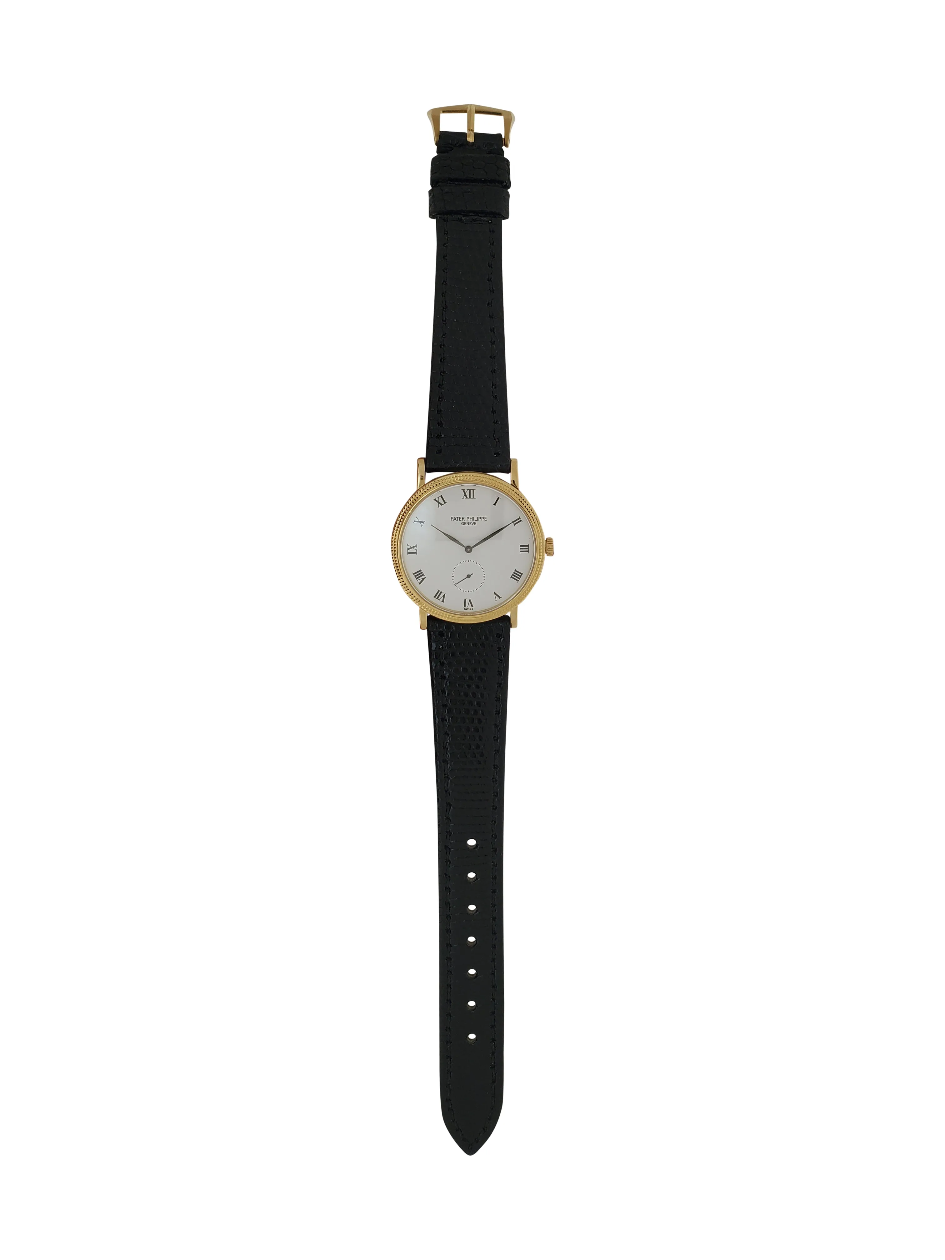 Patek Philippe 3919J Classic Calatrava 2nd Series Watch Circa 1994