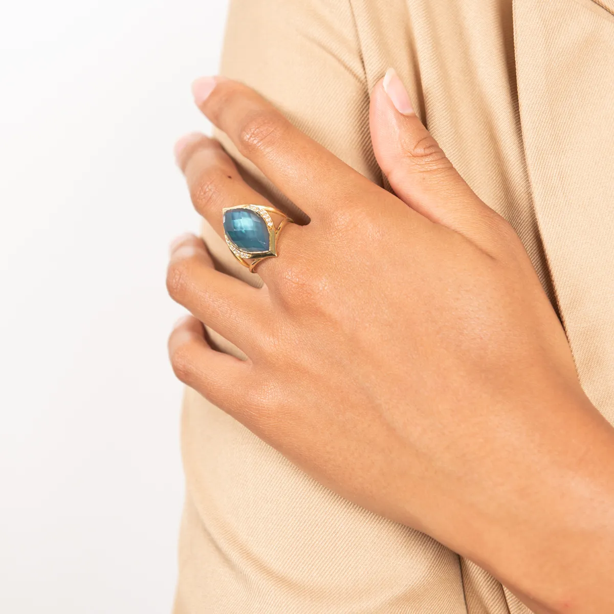 Pre-Owned Doublet Ring